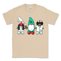 Mushroom african american nurse gnomies medical gnomies Classic Tee - BarkalooDesign