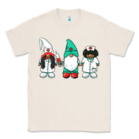 Natural african american nurse gnomies medical gnomies Classic Tee - BarkalooDesign