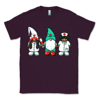 Plum african american nurse gnomies medical gnomies Classic Tee - BarkalooDesign