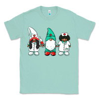 Seafoam african american nurse gnomies medical gnomies Classic Tee - BarkalooDesign