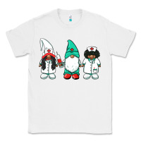 White african american nurse gnomies medical gnomies Classic Tee - BarkalooDesign