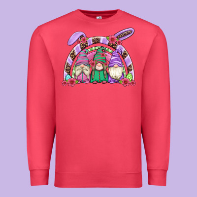 Easter Gnomes Rainbow Premium Sweatshirt Designed By Artiststas