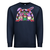 Navy easter gnomes rainbow Premium Sweatshirt - Artiststas
