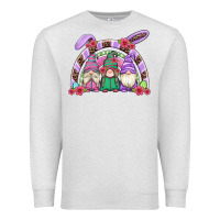 Oatmeal Heather easter gnomes rainbow Premium Sweatshirt - Artiststas