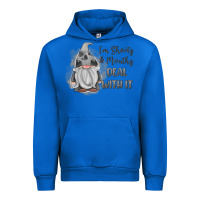 Cobalt im shorty mouthy deal with it gnome Urban Hoodie - MaliasSmallBusiness