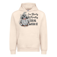 Sandshell im shorty mouthy deal with it gnome Urban Hoodie - MaliasSmallBusiness