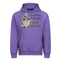 Tulip im shorty mouthy deal with it gnome Urban Hoodie - MaliasSmallBusiness