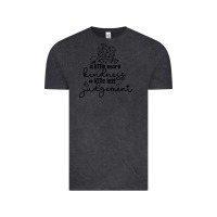 Vintage Black kindness Vintage Tee - Unal Design