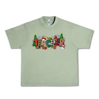 Oil Green Christmas teacher Urban Heavy Tee - Zillion Design Studio