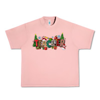 Salmon Christmas teacher Urban Heavy Tee - Zillion Design Studio