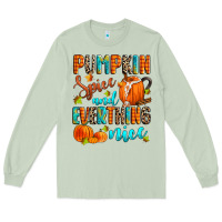 Matcha pumpkin spice and everthing nice Long Sleeve Tee - Zillion Design Studio