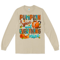 Mushroom pumpkin spice and everthing nice Long Sleeve Tee - Zillion Design Studio