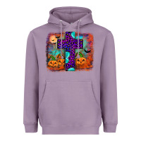 Lavender halloween cross Heavyweight Hoodie - JahusDesignShop