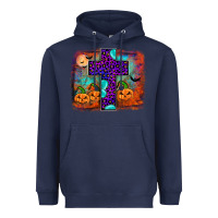 Navy halloween cross Heavyweight Hoodie - JahusDesignShop