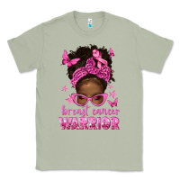 Matcha afro messy bun breast cancer warrior Classic Tee - texasbilliewilder