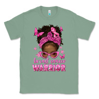 Sage afro messy bun breast cancer warrior Classic Tee - texasbilliewilder