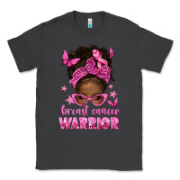 Smoke afro messy bun breast cancer warrior Classic Tee - texasbilliewilder