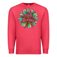 Cardinal hello spring sunflower Premium Sweatshirt - Artiststas