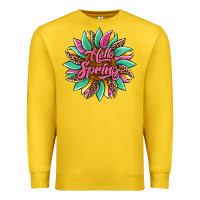 Lemon hello spring sunflower Premium Sweatshirt - Artiststas
