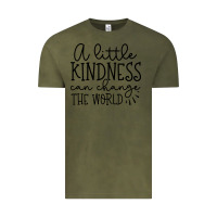 Vintage Olive the world Vintage Tee - Unal Design