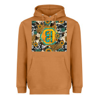Meerkat gigi sunflower turquoise Heavyweight Hoodie - Jasminsmagicworld