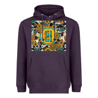 Plum gigi sunflower turquoise Heavyweight Hoodie - Jasminsmagicworld