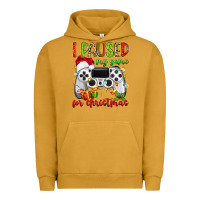 Pigment Peanut Butter i paused my game for christmas Urban Hoodie - MaliasSmallBusiness