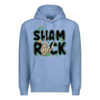 Colony Blue sham rock Premium Hoodie - MaliasSmallBusiness