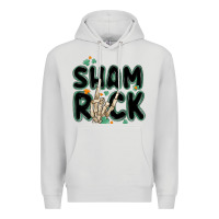 Dove Grey sham rock Premium Hoodie - MaliasSmallBusiness