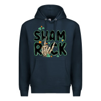 Navy sham rock Premium Hoodie - MaliasSmallBusiness