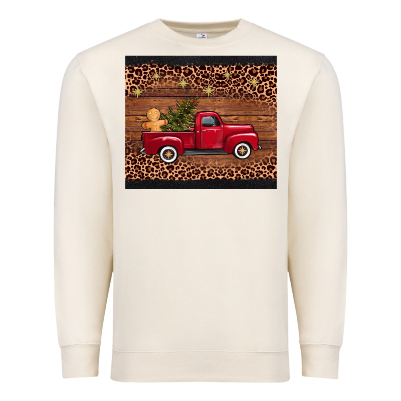 Christmas Truck Premium Sweatshirt by AdoDesignShop | Teevron