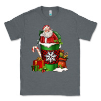Charcoal Heather Christmas Santa Claus Coffee Cup Classic Tee - FaDigitalArtStudio