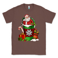 Chestnut Christmas Santa Claus Coffee Cup Classic Tee - FaDigitalArtStudio