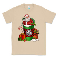 Mushroom Christmas Santa Claus Coffee Cup Classic Tee - FaDigitalArtStudio