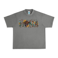 Tornado Mama with highland cow Urban Heavy Tee - RanaPortraitStore