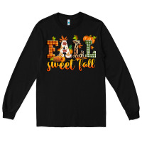 Black fall sweet fall Long Sleeve Tee - Zillion Design Studio