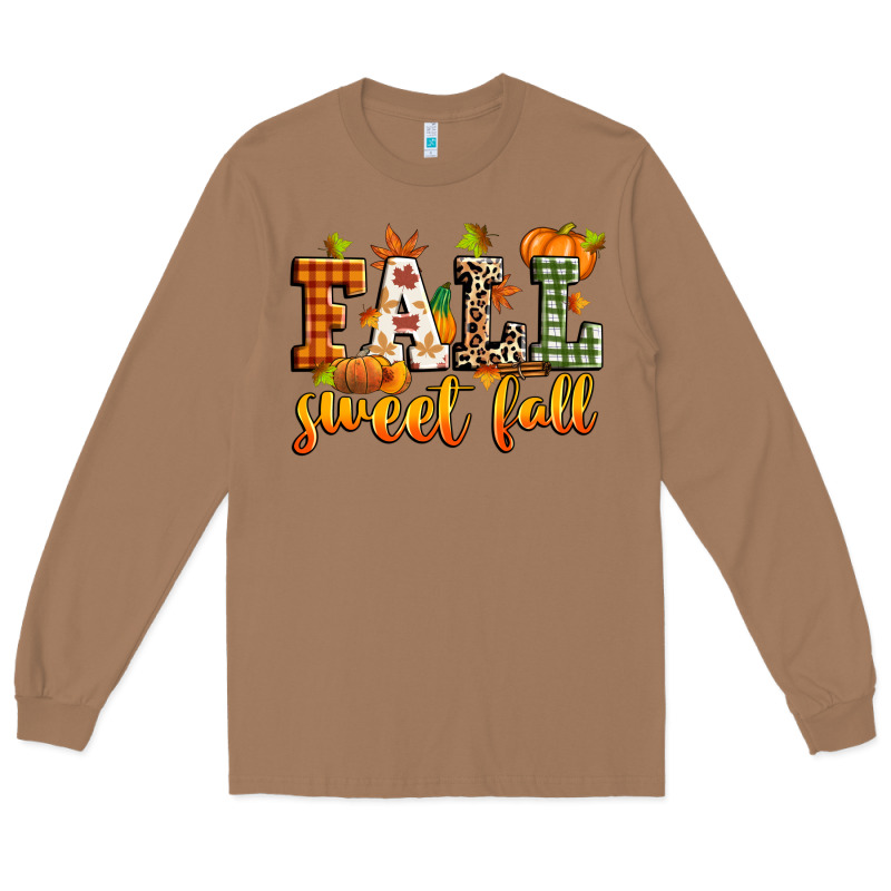 Fall Sweet Fall Long Sleeve Tee by Zillion Design Studio | Teevron