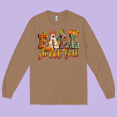 Fall Sweet Fall Long Sleeve Tee Designed By Zillion Design Studio