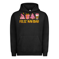 Pigment Black feliz navidad Urban Hoodie - MaliasSmallBusiness