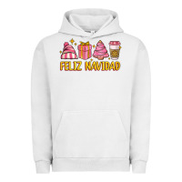 Pigment Lunar Rock feliz navidad Urban Hoodie - MaliasSmallBusiness