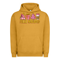Pigment Peanut Butter feliz navidad Urban Hoodie - MaliasSmallBusiness