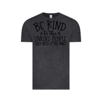 Vintage Black be kind Vintage Tee - Unal Design