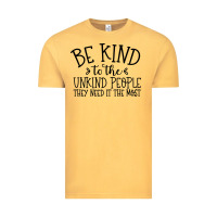 Vintage Mustard be kind Vintage Tee - Unal Design