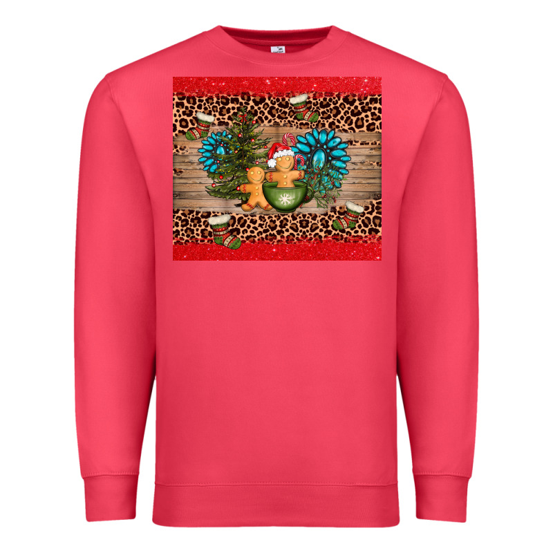 Christmas Trees Gemstone Premium Sweatshirt by AdoDesignShop | Teevron