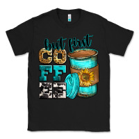 Black but first coffee Classic Tee - Zillion Design Studio