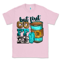 Bubblegum Pink but first coffee Classic Tee - Zillion Design Studio