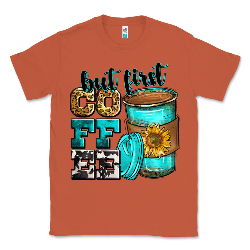 But First Coffee Classic Tee by Zillion Design Studio | Teevron