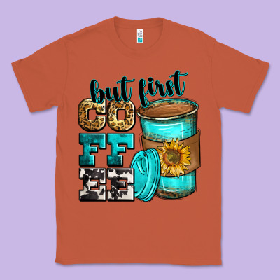 But First Coffee Classic Tee Designed By Zillion Design Studio