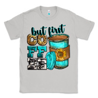 Moon Dust but first coffee Classic Tee - Zillion Design Studio