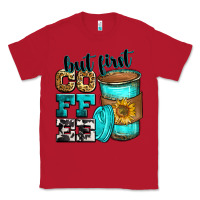 Red but first coffee Classic Tee - Zillion Design Studio